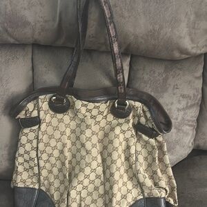 Gucci Beige and Brown Women's Bag